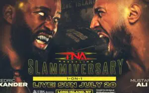 Cedric Alexander and Mustafa Ali Set for WrestleMania Rematch at TNA Slammiversary