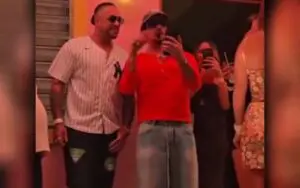 Damian Priest Brings Lola Vice to Bad Bunny Concert for Her Birthday