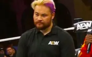 Identity of Security Guard During Adam Copeland Segment on 7/16 AEW Dynamite