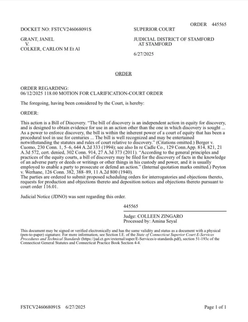 Judge Orders Discovery in Case Tied to Vince McMahon’s Doctor as Janel Grant Seeks Medical Records
