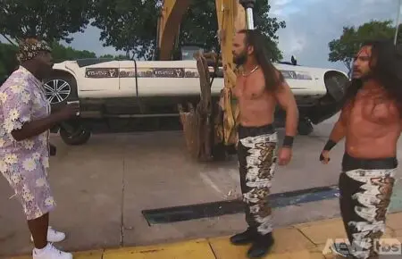 Swerve Strickland Destroys Young Bucks' Limo During 7/9 AEW Dynamite