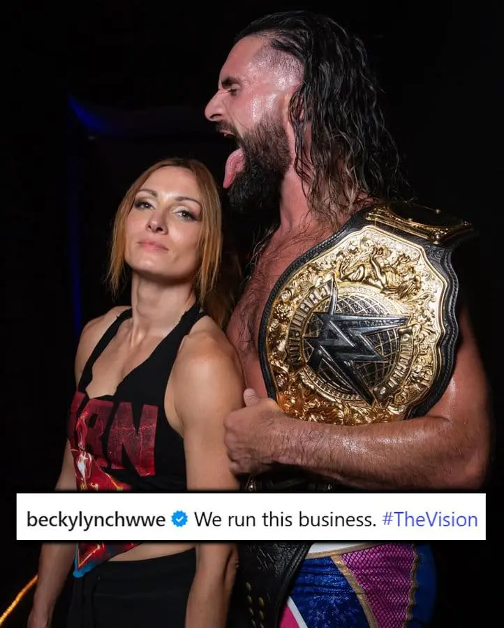 Becky Lynch Breaks Silence After Helping Seth Rollins Win at WWE Clash In Paris