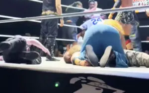 Disturbing Footage Captures Syko Stu Being Pinned After Convulsing from Raja Jackson Attack