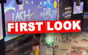 First Look at WWE Clash in Paris Stage Setup at París La Défense Arena