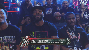 Method Man, Dave East, Da’Vinchi & Adam Blackstone Sit Ringside At WWE RAW