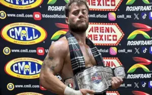 MJF Ends Averno’s Year-Long Title Reign To Become CMLL Light Heavyweight Champion