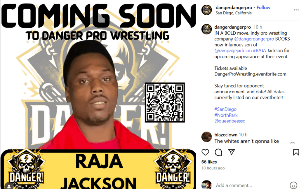 Raja Jackson Booked for Indie Show Despite Brutal Attack on Syko Stu