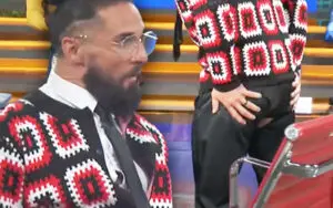 Seth Rollins Tears His Pants Attempting a Tackle on Good Morning Football Seth Rollins Tears His Pants Attempting a Tackle on Good Morning Football