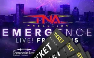 TNA Emergence Pulls Strong Ticket Sales Ahead of Showtime in Baltimore