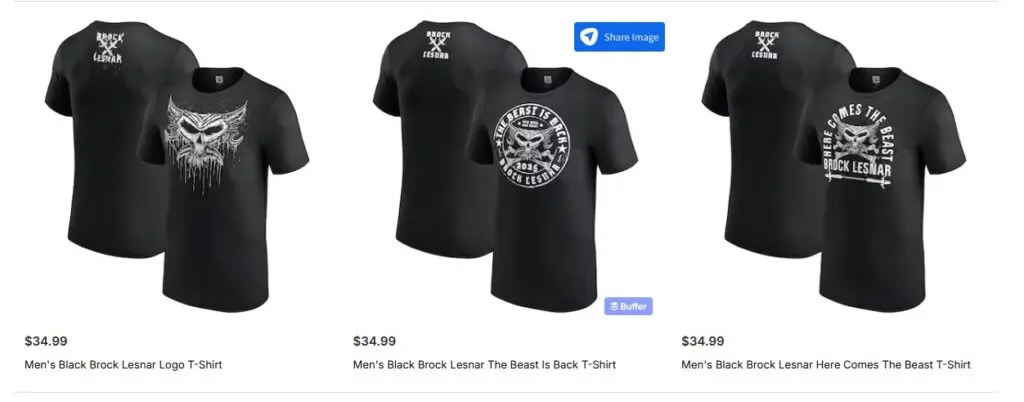 WWE Releases New Brock Lesnar Merchandise After SummerSlam 2025 Return