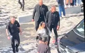 WWE Stars Receive Security Escorts in Paris After Fans Constantly Mobbed Talent WWE Stars Receive Security Escorts in Paris After Fans Constantly Mobbed Talent