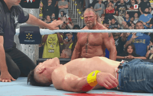 Brock Lesnar Annihilates John Cena At WWE WrestlePalooza