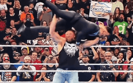 Corey Graves Takes First Bump in Years After Brutal F5 From Brock Lesnar