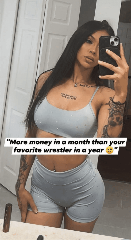 Elayna Black Brags About Making More Money in a Month Than Many Wrestlers Make in a Year