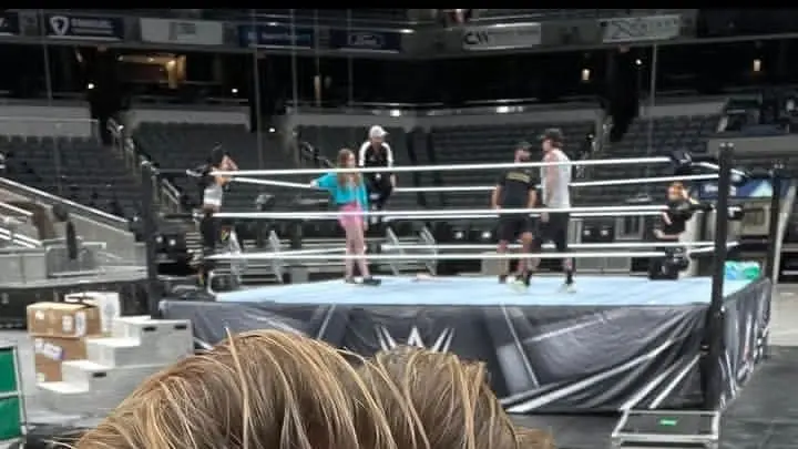 Leaked Photo Shows CM Punk & AJ Lee Rehearsing Ahead of WWE WrestlePalooza 2025
