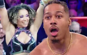 Real-Life Fiancé Carmelo Hayes Reacts After Kelani Jordan Wins Knockouts Title at TNA Victory Road
