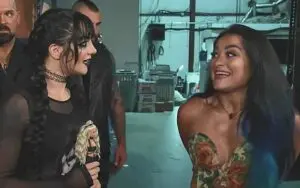 Tatum Paxley Receives a Doll from Lyra Valkyria During September 30 WWE NXT Segment