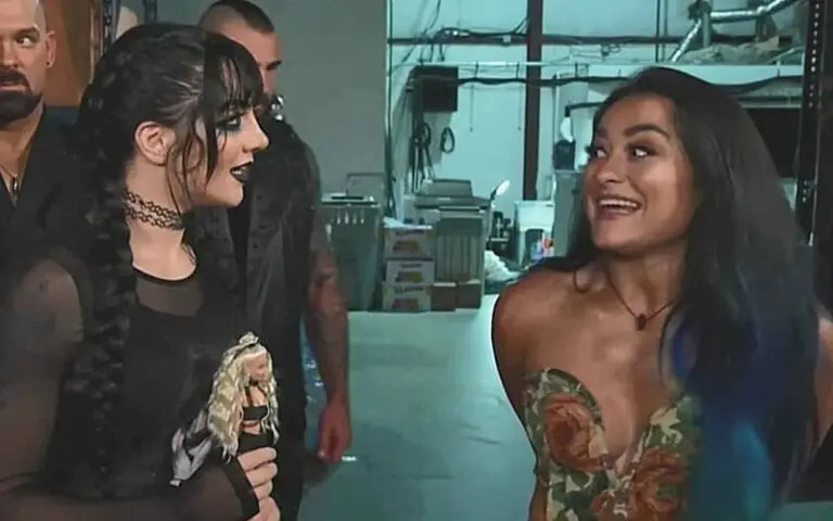 Tatum Paxley Receives a Doll from Lyra Valkyria During September 30 WWE NXT Segment