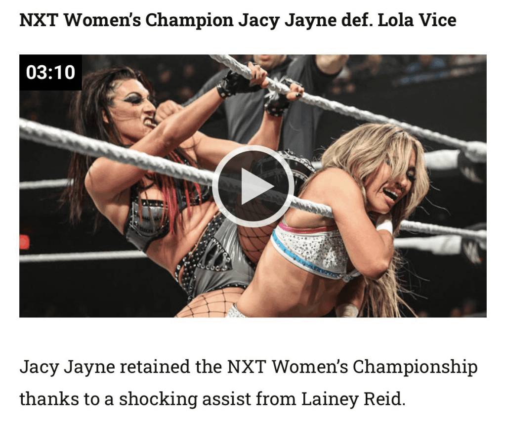 WWE Seemingly Spoils Identity o