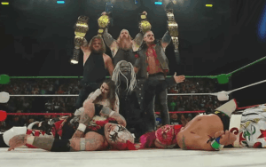 Wyatt Sicks Invade WWE x AAA Worlds Collide To Destroy Championship Team