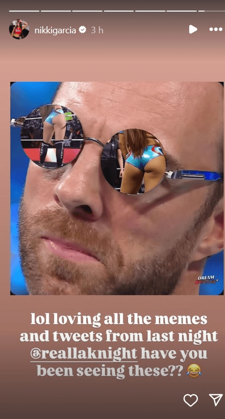 Nikki Bella Reacts to Viral Backside Meme After RAW Loss