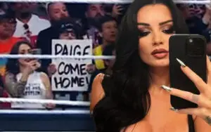 Saraya Reacts to WWE Fan Sign Asking Paige to Come Home