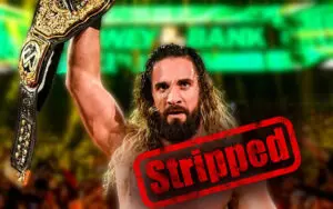Seth Rollins Stripped Of WWE World Heavyweight Title During 10/20 RAW