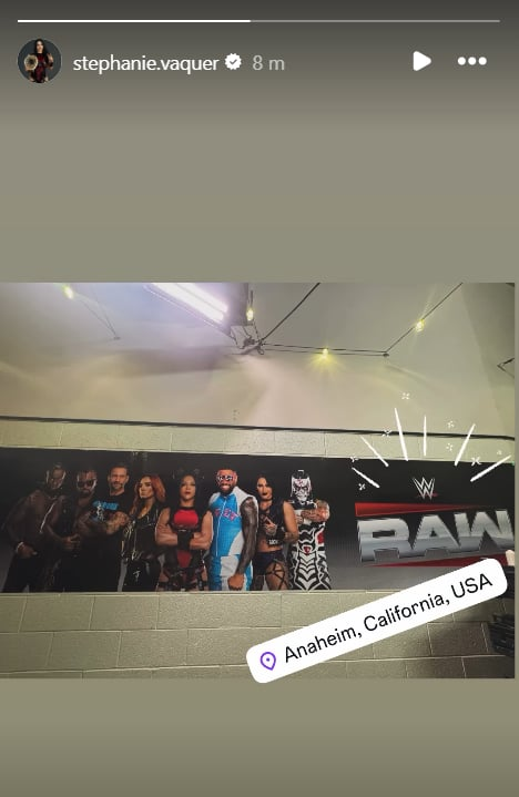Stephanie Vaquer’s Status for WWE RAW in Anaheim Revealed After Injury Concern