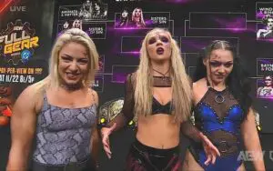 Thekla’s Interference Gives Sisters of Sin Big Win Over Hayter & Aminata in AEW Tag Team Tournament