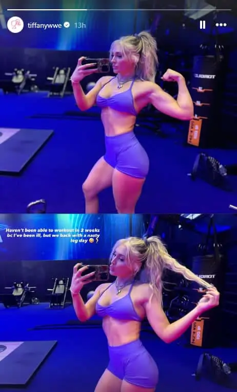 Tiffany Stratton Illness Revealed in New Instagram Update