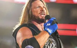 AJ Styles Clears the Air on Off-Air WWE RAW Promo About Being Pushed Out