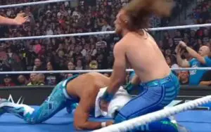 Axiom Unmasked During WWE SmackDown Match