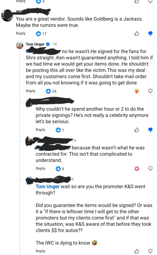 Big Event NY Promoter Shuts Down Accusations of Goldberg Skipping Private Signing