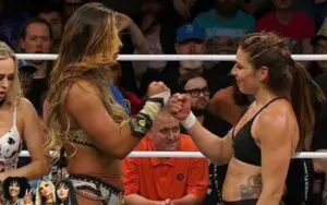 Megan Bayne and Marina Shafir Advance in AEW Women’s Tag Tourney