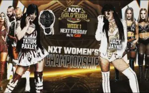 Several Title Matches Booked For Week One Of NXT Gold Rush On 11/18