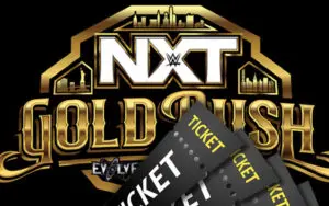 WWE NXT Goldrush Ticket Surge Hits Hours Before Show