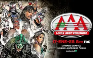 AAA Reveals Date for Massive Live FOX Debut in Mexico City