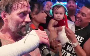 CM Punk Pulls Off Surprise Gender Reveal at WWE Live Event