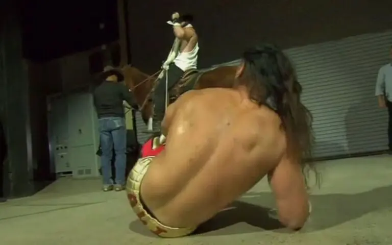 Elijah Returns to TNA and Drags Mustafa Ali Out of Final Resolution on a Horse