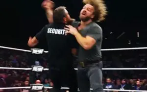 Identity of Security Guard Wiped Out by Adam Page on AEW Dynamite Revealed