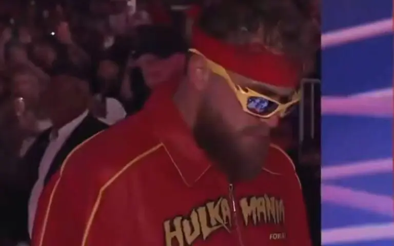 Jake Paul Pays Homage To Hulk Hogan During Anthony Joshua Fight