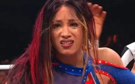 Mercedes Moné Drops Another Title Overseas Mercedes Moné Demands AEW Take Down Post After Title Loss to Alex Windsor