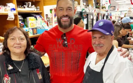 Roman Reigns Spends Holidays Delivering Pizza to Sick Kids at Children’s Hospital