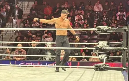 Sting’s Son Steven Borden Wrestles AEW Dark Match Before Dynamite