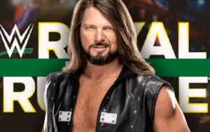 AJ Styles Picked Royal Rumble As His Retirement Match Months Ago