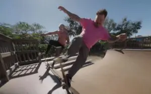 Bam Margera Makes Surprise AEW Collision Appearance and Skates with Darby Allin