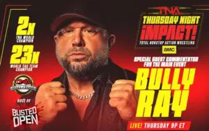 Bully Ray Returning to TNA as Guest Commentator for World Title Match on AMC Premiere