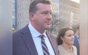 Footage Shows Ted DiBiase Jr. Refusing to Speak After First Day of Federal Trial