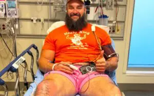 Former WWE Star Braun Strowman Hospitalized With Sudden Knee Infection