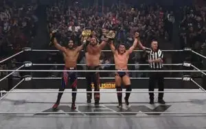 Hangman Page & JetSpeed Win Trios Titles During January 17 AEW Collision